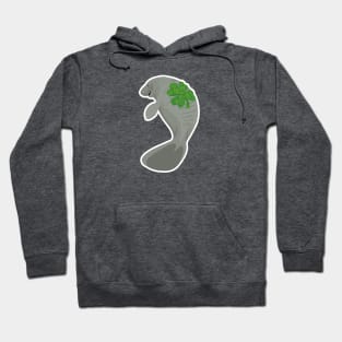 Shamrock Manatee Hoodie